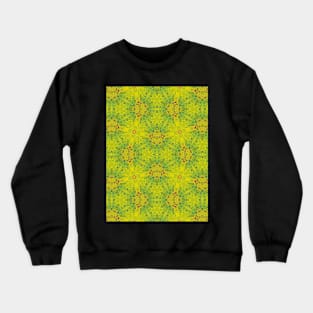 Green and Purple Alien Skin Looking Pattern - WelshDesignsTP004 Crewneck Sweatshirt